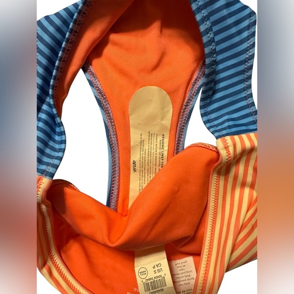 Aerie Full Coverage Multi Color Striped Bikini - Picture 6 of 8